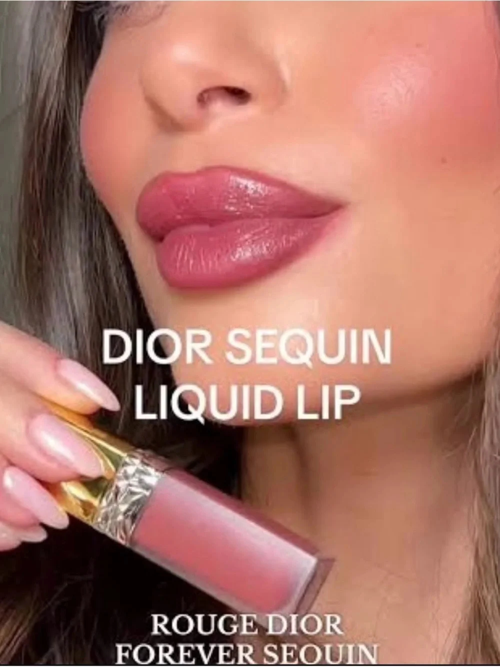 Dior forever rouge liquid sequin de 323